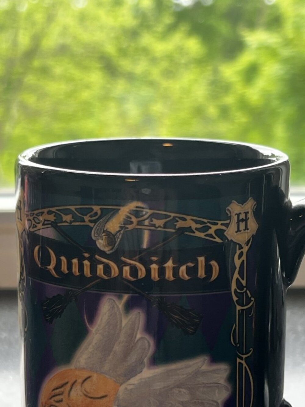 Y2K Vintage 2001 Harry Potter and the Sorcerer's Stone Quidditch Mug - Picture 7 of 13